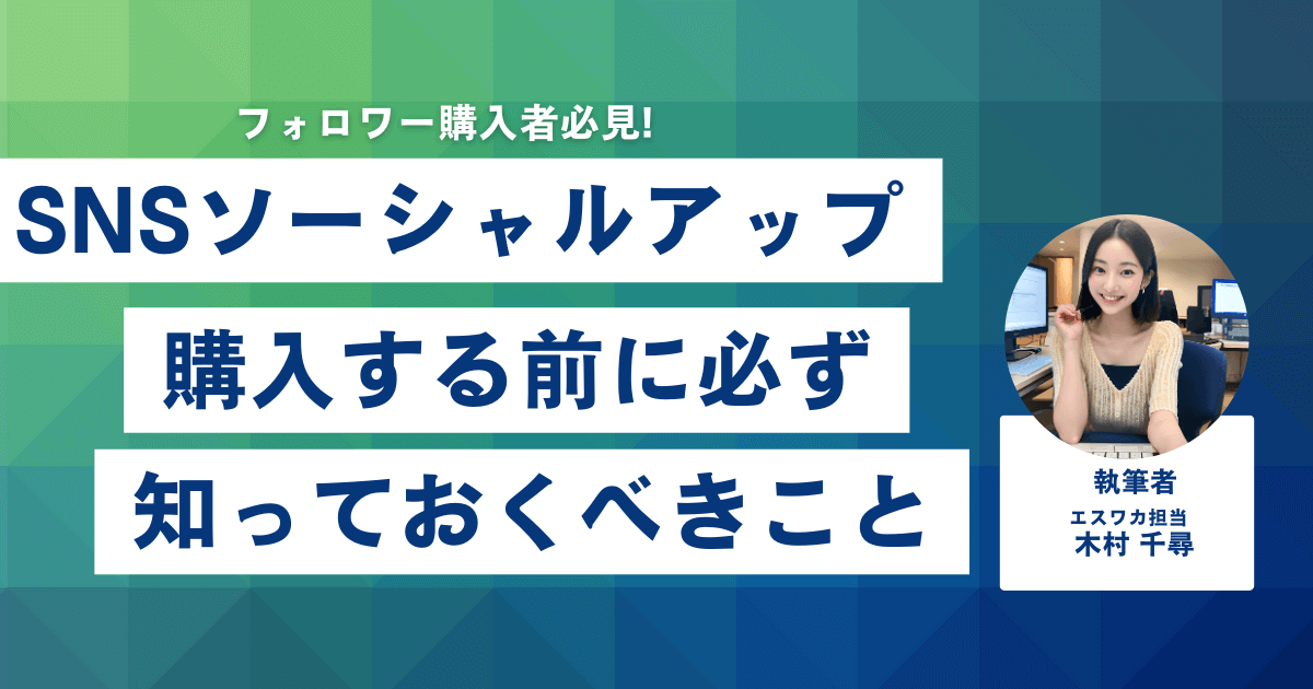 SNS SocialUP（SNSソーシャルアップ）とは？購入前に知っておくべきこと