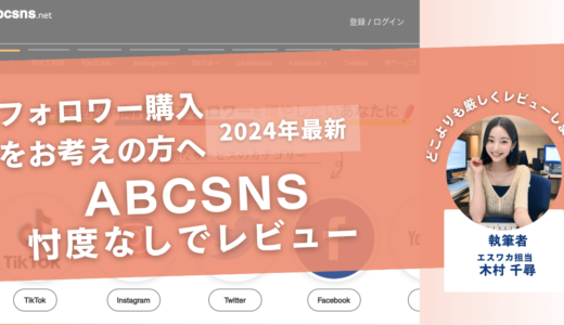 ABCSNSの口コミ詳細を徹底レビュー！購入結果や安全性も紹介！